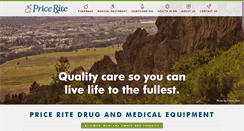 Desktop Screenshot of priceritedrug.com
